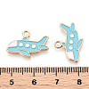 Alloy Enamel Pendants PALLOY-S133-010A-3