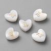 5Pcs Natural White Shell Beads BSHE-TAC0004-02L-1