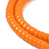 Opaque Glass Beads Strands GLAA-I060-01G-3