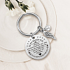 Stainless Steel Keychain KEYC-WH0022-012-4