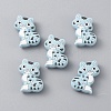 Cat Silicone Beads SIL-WH0002-86C-1