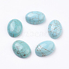 Natural Howlite Cabochons G-E482-01E-1