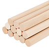 Round Wooden Sticks WOOD-WH0131-17B-1