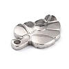 Non-Tarnish 304 Stainless Steel Pendants STAS-O145-35P-3