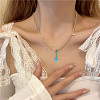 10Pcs 5 Colors 304 Stainless Steel Pendants FIND-BY0001-05-6