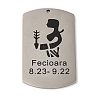 Non-Tarnish 304 Stainless Steel Pendants LS-STAS-C098-01H-P-1
