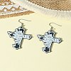 304 Stainless Steel Dangle Earrings EJEW-FS00008-9