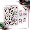 Christmas Series Ceramics Clay Water Transfer Paper PW-WG0E3B4-03-1