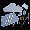 DIY Silicone Hangtag Molds Kits DIY-TA0008-41-10