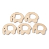 Natural Beech Wood Linking Rings WOOD-I017-07-1