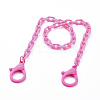 Personalized ABS Plastic Cable Chain Necklaces NJEW-JN02849-02-1