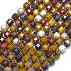 Natural Mookaite Beads Strands G-K389-A55-01-1