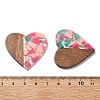 Resin and Walnut Pendants LS-FIND-R051-09B-3