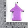 Halloween Theme Resin Pendants RESI-M046-01C-3