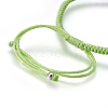 Nylon Cord Braided Bead Bracelets Making BJEW-F360-FP07-3