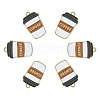 Alloy Enamel Pendants ENAM-CJC0002-32G-7