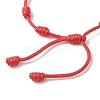 Adjustable Polyester Braided Bracelets for Women BJEW-JB13412-4