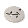 Non-Tarnish 201 Stainless Steel Charms STAS-E217-10P-12-2
