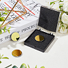 Silicon Gold-Plated Reflective Lens AJEW-WH0248-391B-5