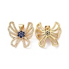 Brass Micro Pave Cubic Zirconia Pendants ZIRC-I063-43G-3