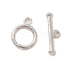 Alloy Toggle Clasps FIND-Z063-45P-1