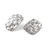 304 Stainless Steel Earrings EJEW-O004-17P-1