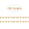 Natural Quartz Crystal Column Beaded Chains CHC-K012-01G-12-2