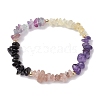 Pisces Guardian Gemstone Stretch Bracelets BJEW-JB11108-02-1