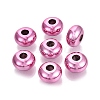 Valentine's Day UV Plating Opaque Acrylic European Beads PACR-T017-19M-M5-3