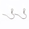 Tarnish Resistant 304 Stainless Steel French Earring Hooks STAS-P186-01P-1