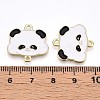 Alloy Enamel Connector Charms ENAM-T022-04-3