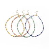 Glass Seed Beaded Necklaces for Women NJEW-JN03951-1