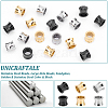 Unicraftale 18Pcs 3 Colors 304 Stainless Steel Beads STAS-UN0040-22-4