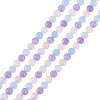 1 Strand Natural Aquamarine & Rose Quartz & Amethyst Beads Strands G-GO0001-52-1