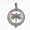 Plated Alloy Locket Pendants PALLOY-S114-04-1