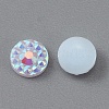 Opaque Resin Cabochons CRES-WH0010-018B-2