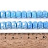 Anti-Tarnish Electroplate Glass Beads Strands GLAA-T025-10mm-11U-2