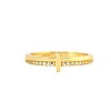 Alloy Rhinestone Plain Band Rings PW-WGCCD43-01-5