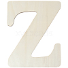 Letter Unfinished MDF Sheets WOOD-WH20012-008Z-1