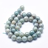 Natural Amazonite Beads Strands G-O164-02-12mm-3