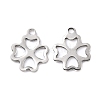 Non-Tarnish 201 Stainless Steel Charms STAS-K217-95-1