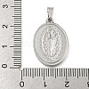 Non-Tarnish 304 Stainless Steel Pendants STAS-B071-02A-18P-3