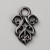 Alloy Snap Lock Clasps Findings FIND-WH0419-08B-1