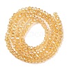 Electroplate Glass Beads Strands EGLA-A044-T2mm-A03-3