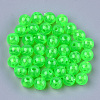 Transparent Plastic Beads X-KY-T005-6mm-636-1