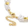 Rack Plating Brass and ABS Imitation Pearl Bracelets BJEW-B106-14G-3