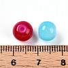 Imitation Jade Glass Beads DGLA-Q021-8mm-M-4