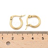 Ion Plating(IP) 304 Stainless Steel Hoop Earrings X-EJEW-N0016-11G-A-4