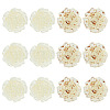 12Pcs 2 Colors Transaprent Resin Enamel Cabochons CRES-TA0001-91-3