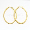 Mixed 304 Stainless Steel Hoop Earring EJEW-P066-48G-2